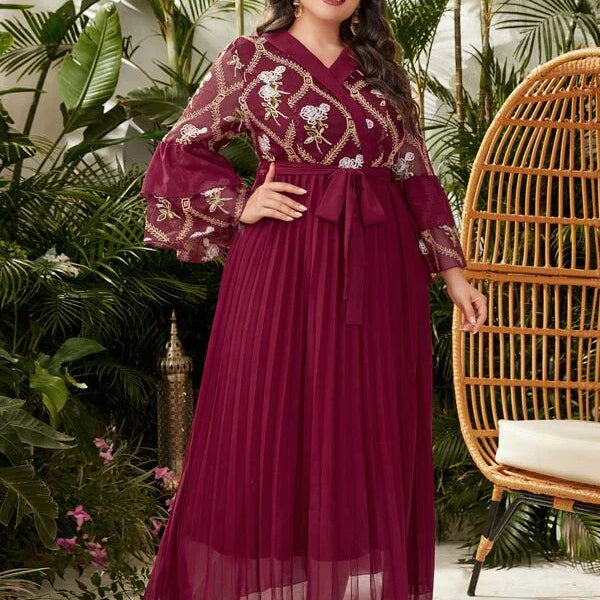 Vestido Plus Size Festa Lucrezia
