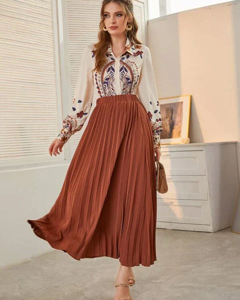 Conjunto Saia Plissada Briar