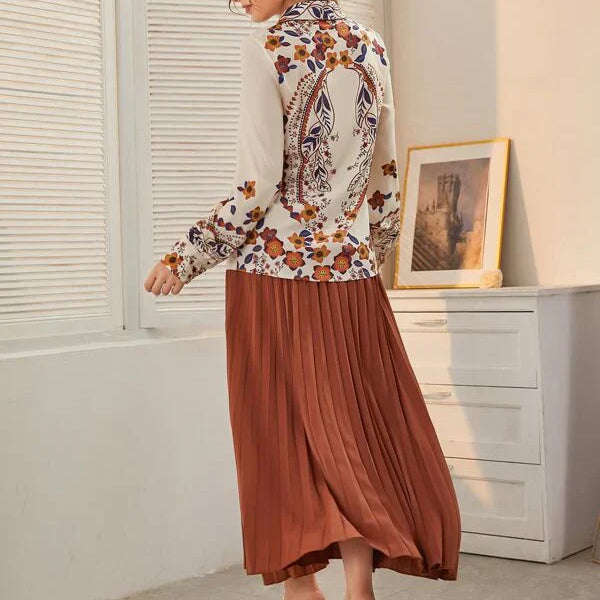 Conjunto Saia Plissada Briar