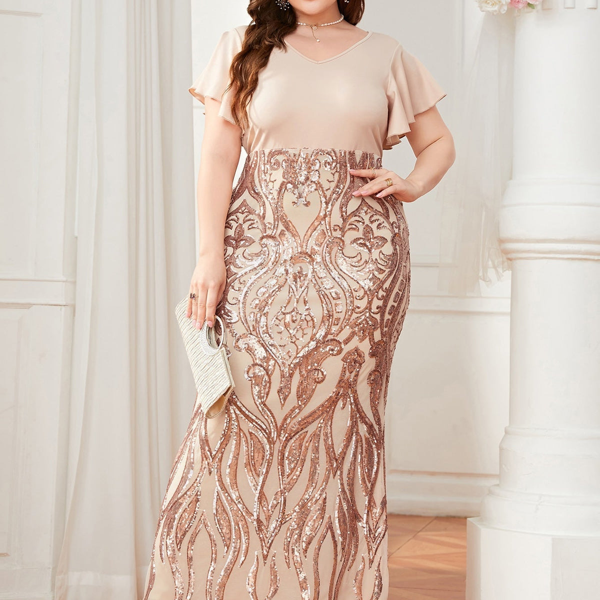 Vestido Festa Plus Size Ludovica