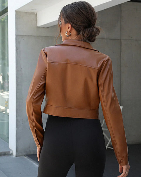 Jaqueta Couro Feminina Lavínia