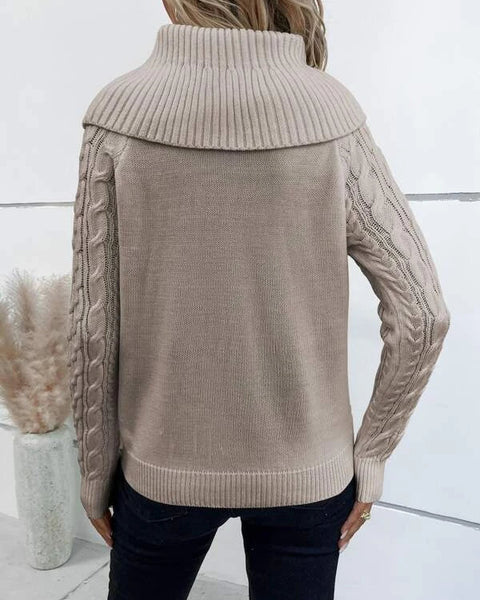 Suéter Feminino Gola Alta Madeleine