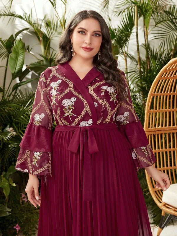 Vestido Plus Size Festa Lucrezia