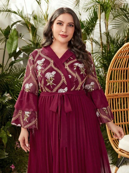 Vestido Plus Size Festa Lucrezia