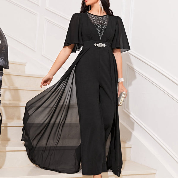 Macacão Com Decote Eliane