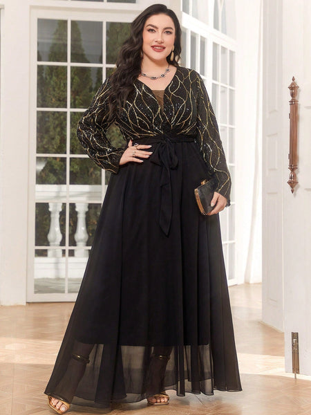 Vestido Festa Longo Plus Size Francesca