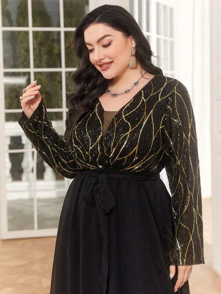 Vestido Festa Longo Plus Size Francesca