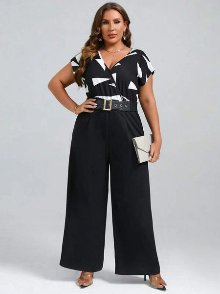 Macacão Com Cinto Alessia