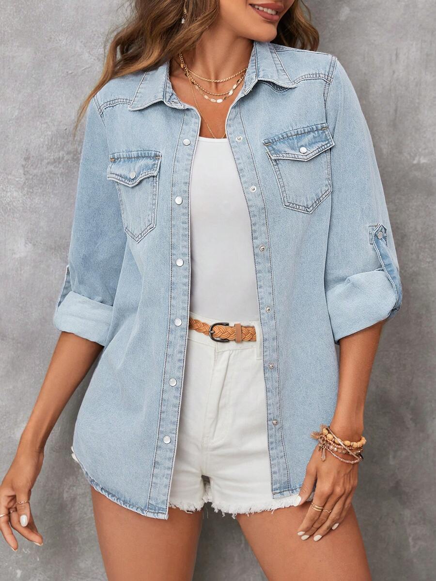 Jaqueta Jeans Feminina Antonella