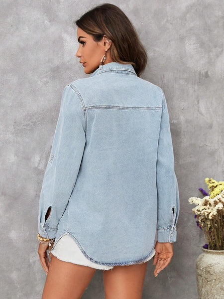 Jaqueta Jeans Feminina Antonella