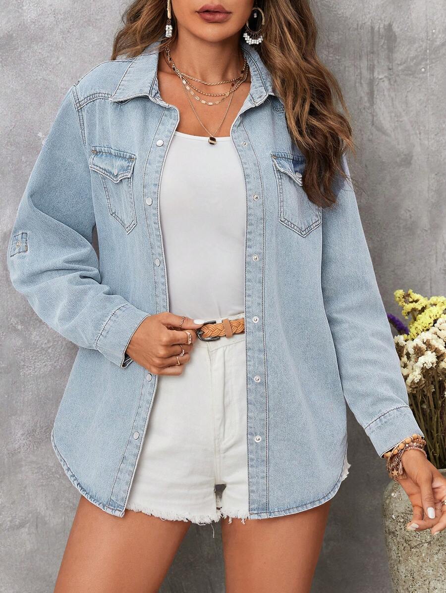 Jaqueta Jeans Feminina Antonella