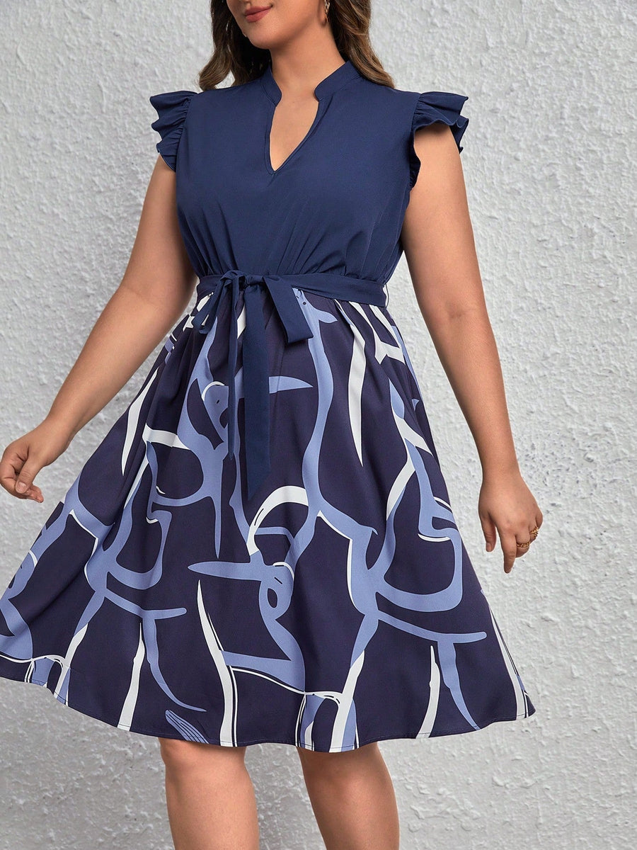 Vestido Midi Plus Size Casual Giorgia