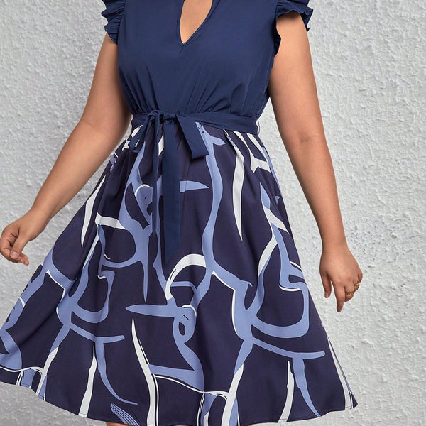 Vestido Midi Plus Size Casual Giorgia