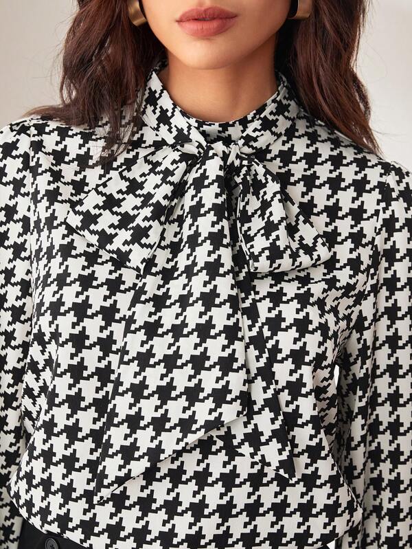 Blusa xadrez feminina Adriana