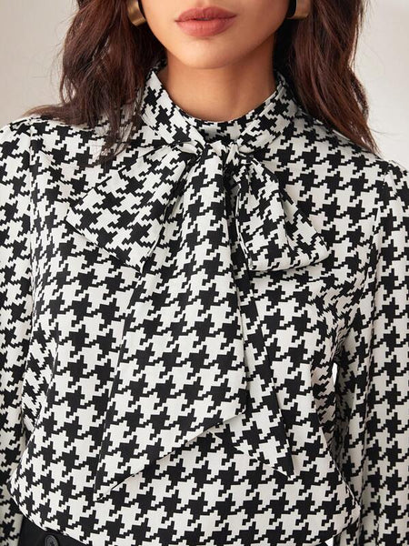 Blusa xadrez feminina Adriana