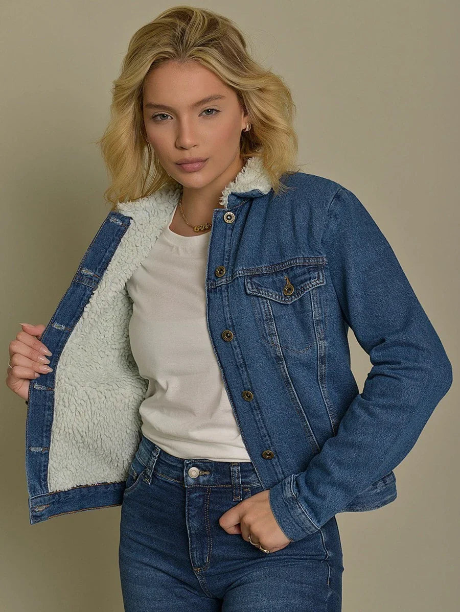 Jaqueta Feminina Jeans Mirela