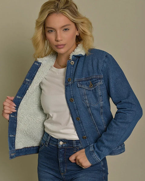 Jaqueta Feminina Jeans Mirela