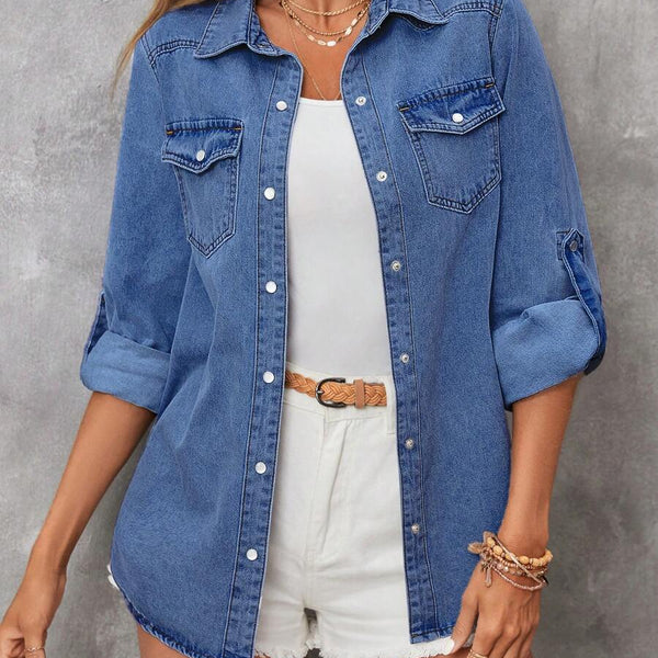 Jaqueta Jeans Feminina Antonella