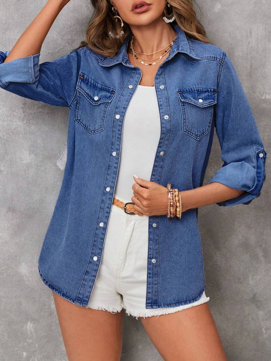 Jaqueta Jeans Feminina Antonella