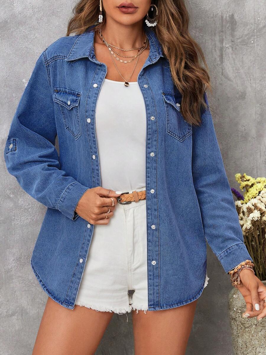 Jaqueta Jeans Feminina Antonella