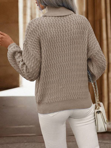 Suéter Feminino Gola Alta Louise