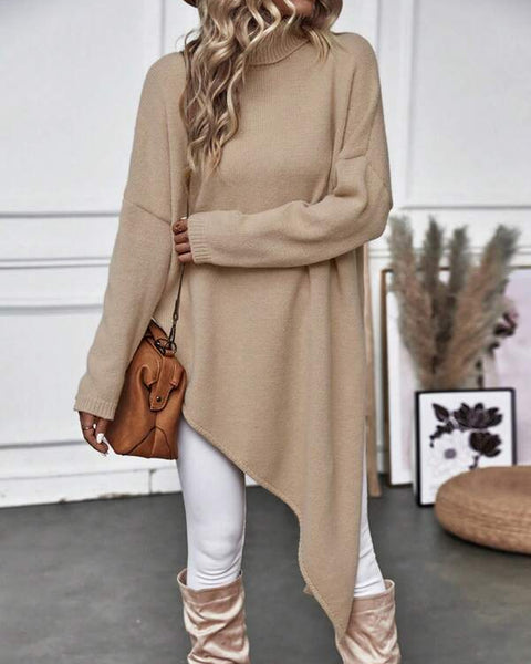 Suéter Feminino Gola Alta Manon