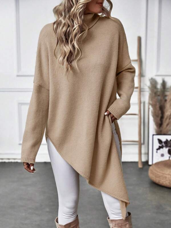 Suéter Feminino Gola Alta Manon