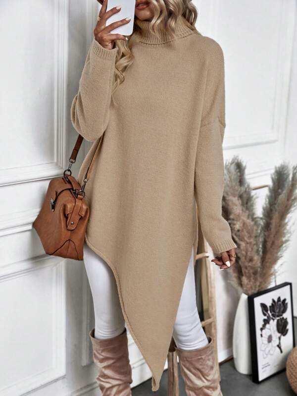 Suéter Feminino Gola Alta Manon