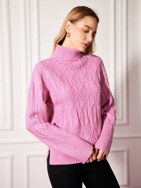 Suéter Feminino Gola Alta Lucie