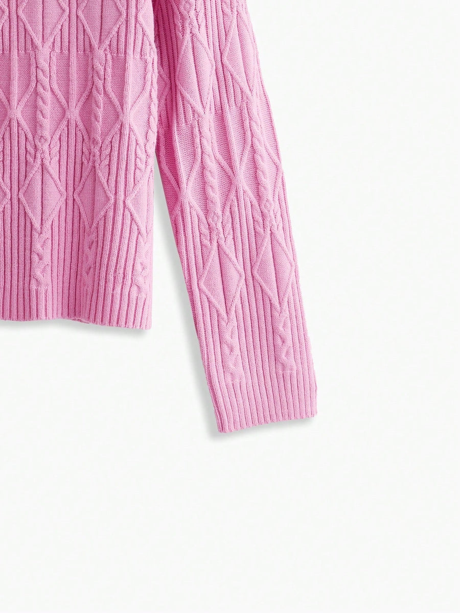 Suéter Feminino Gola Alta Lucie