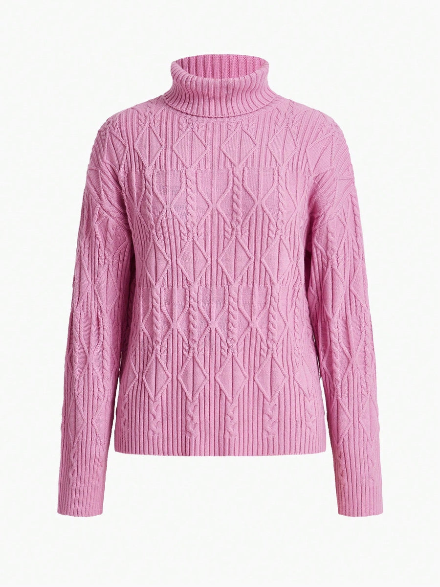 Suéter Feminino Gola Alta Lucie