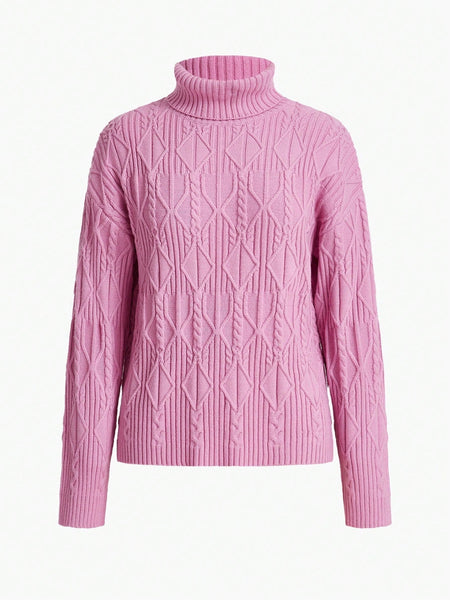 Suéter Feminino Gola Alta Lucie