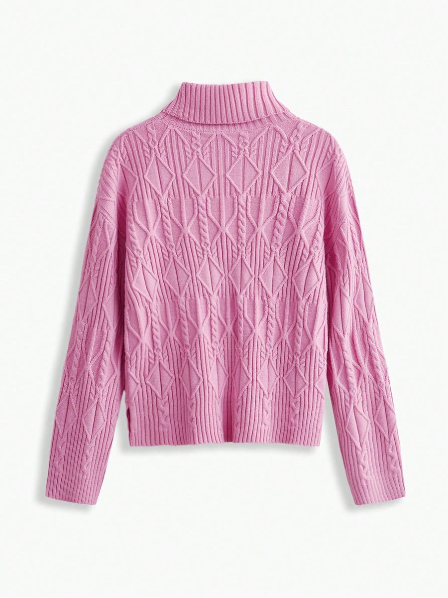 Suéter Feminino Gola Alta Lucie