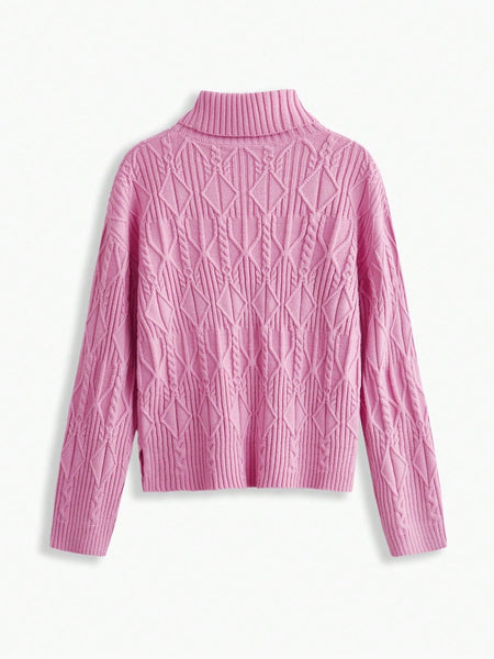 Suéter Feminino Gola Alta Lucie