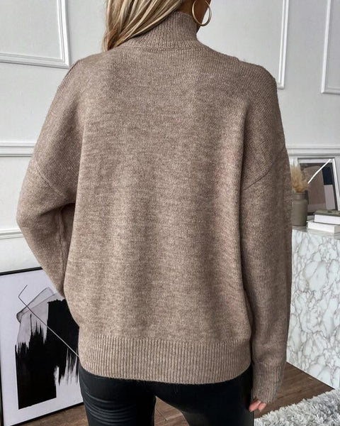 Suéter Feminino Gola Alta Margaux