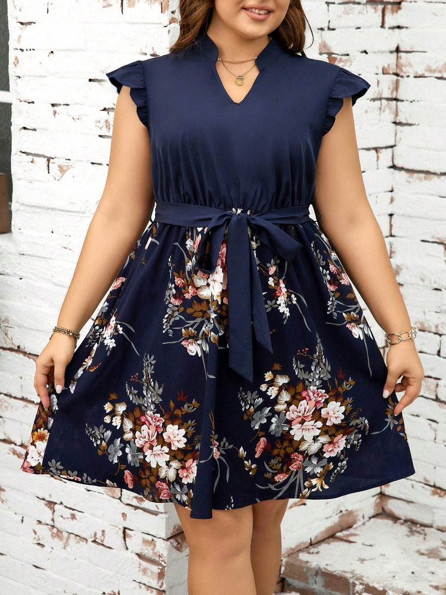 Vestido Midi Plus Size Casual Giorgia