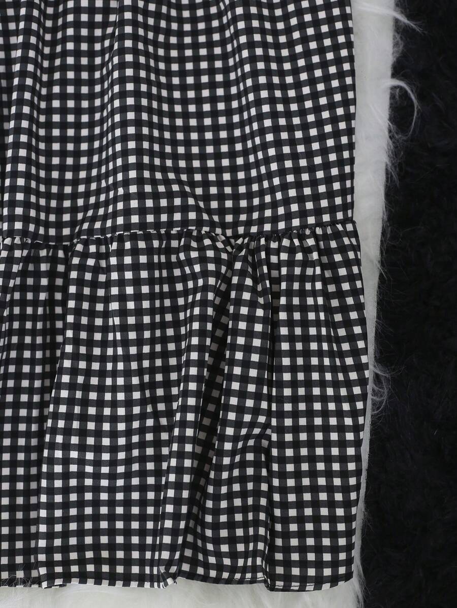 Saia Xadrez Midi Tainara