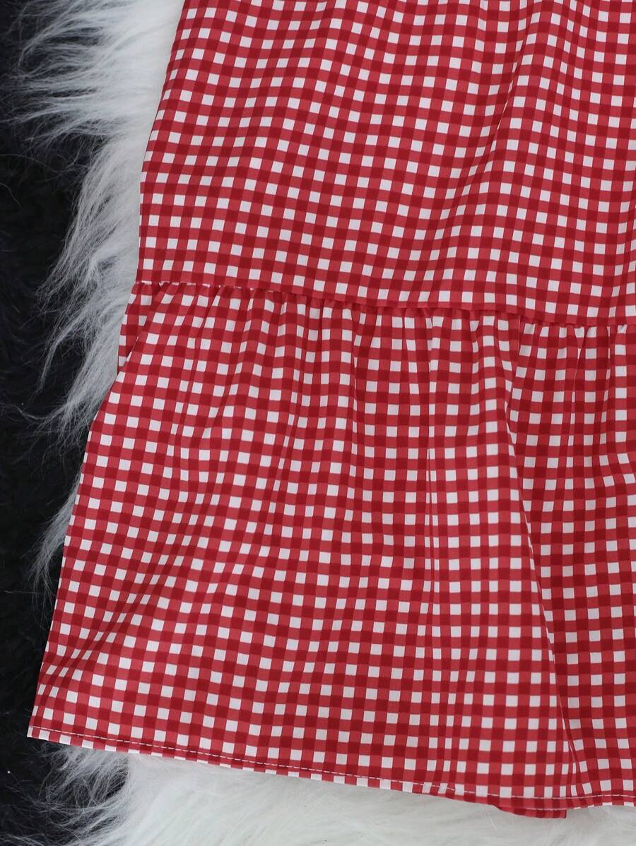 Saia Xadrez Midi Tainara