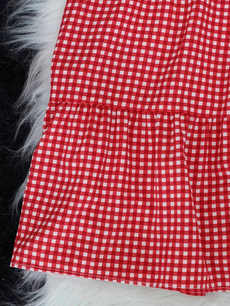 Saia Xadrez Midi Tainara