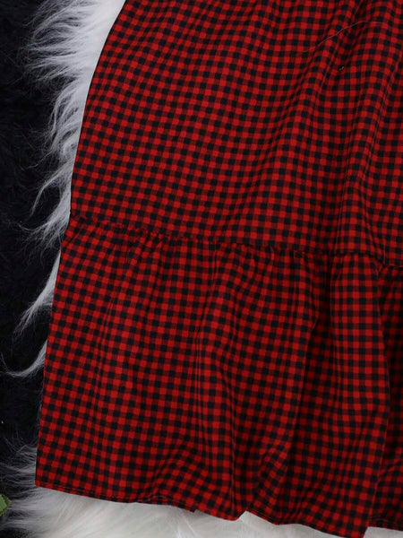 Saia Xadrez Midi Tainara