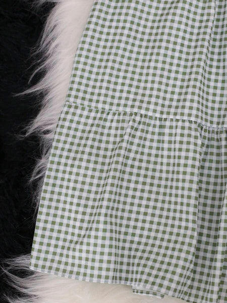 Saia Xadrez Midi Tainara