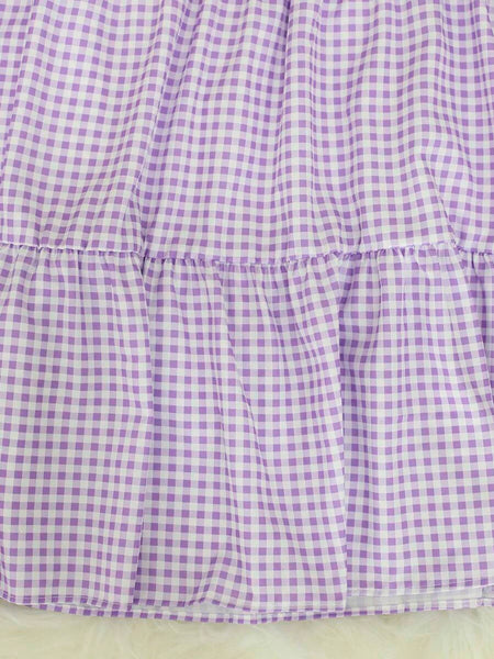 Saia Xadrez Midi Tainara