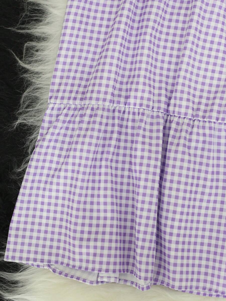 Saia Xadrez Midi Tainara