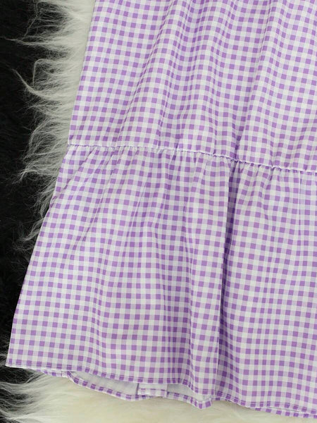 Saia Xadrez Midi Tainara