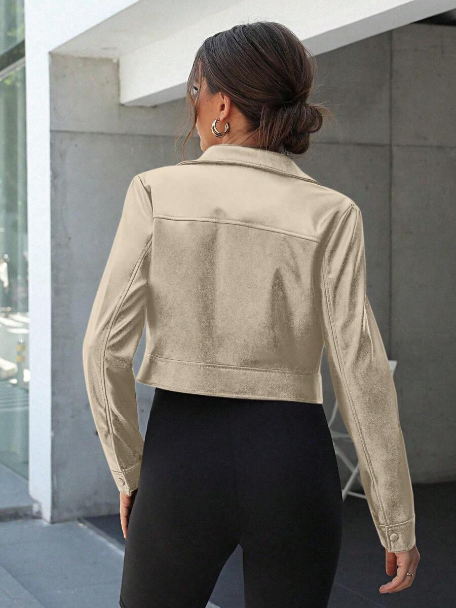 Jaqueta Couro Feminina Lavínia