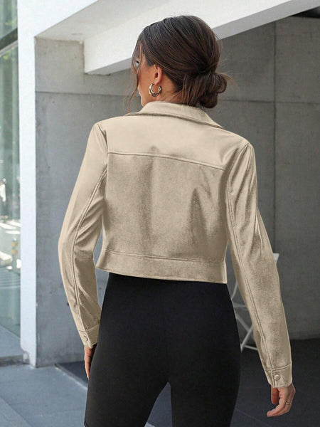 Jaqueta Couro Feminina Lavínia