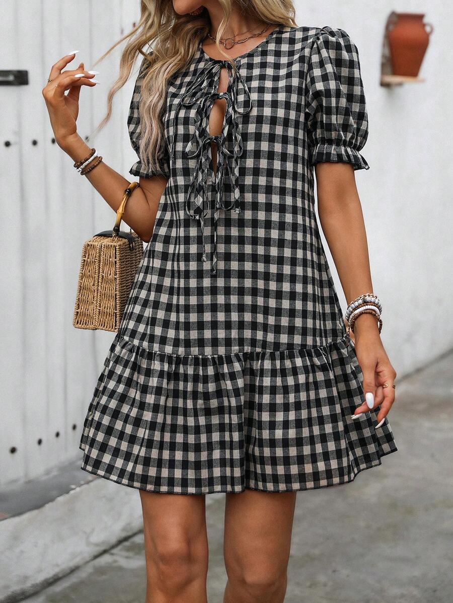 Vestido Curto Feminino Ludimila