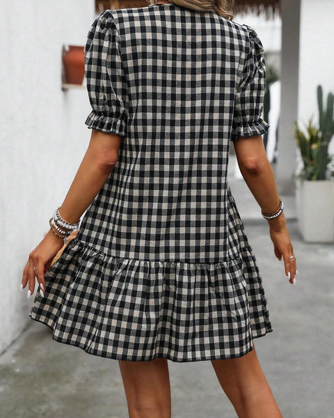 Vestido Curto Feminino Ludimila