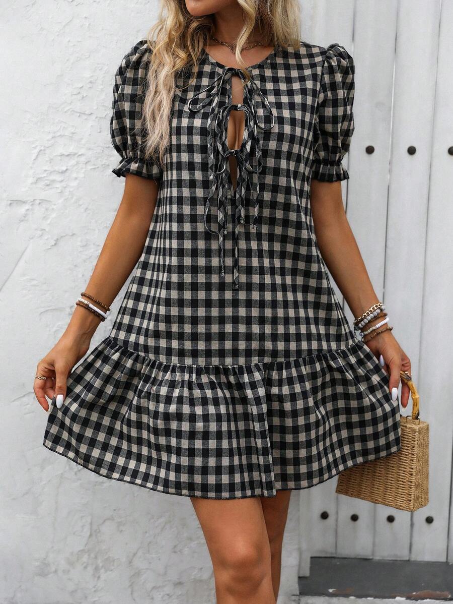 Vestido Curto Feminino Ludimila