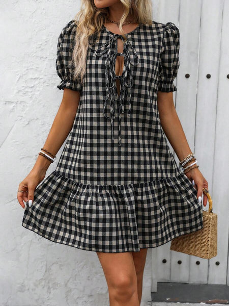 Vestido Curto Feminino Ludimila